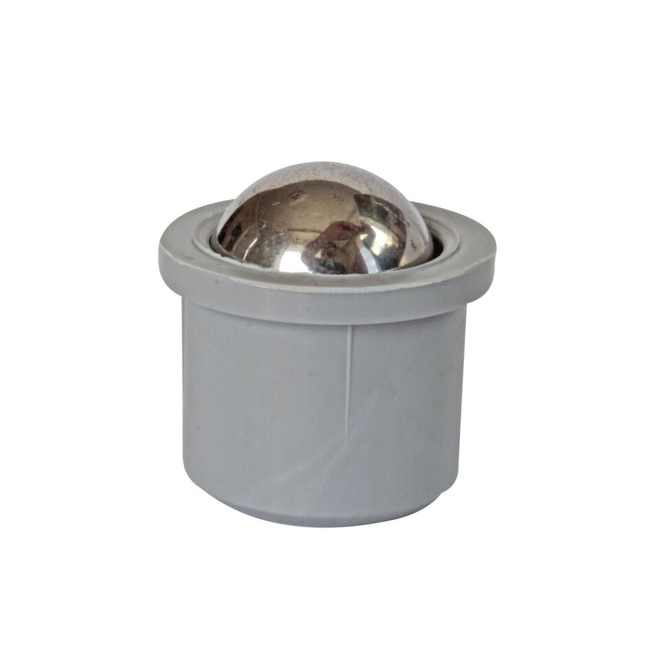 4'LÜ 16 MM GRİ GÖMME TEKERLEK