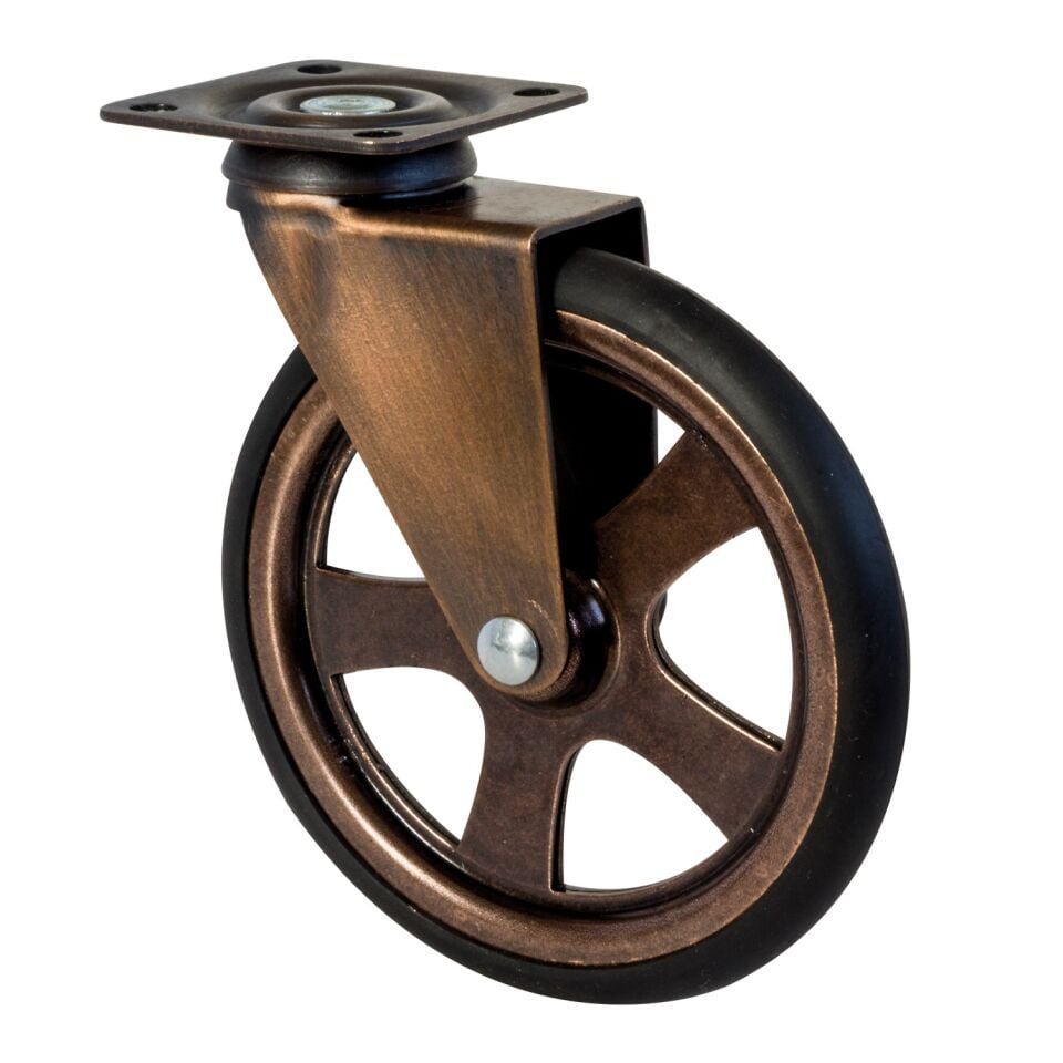 TABLALI ANTİK KAPLAMA SERVİS ARABASI TEKERİ