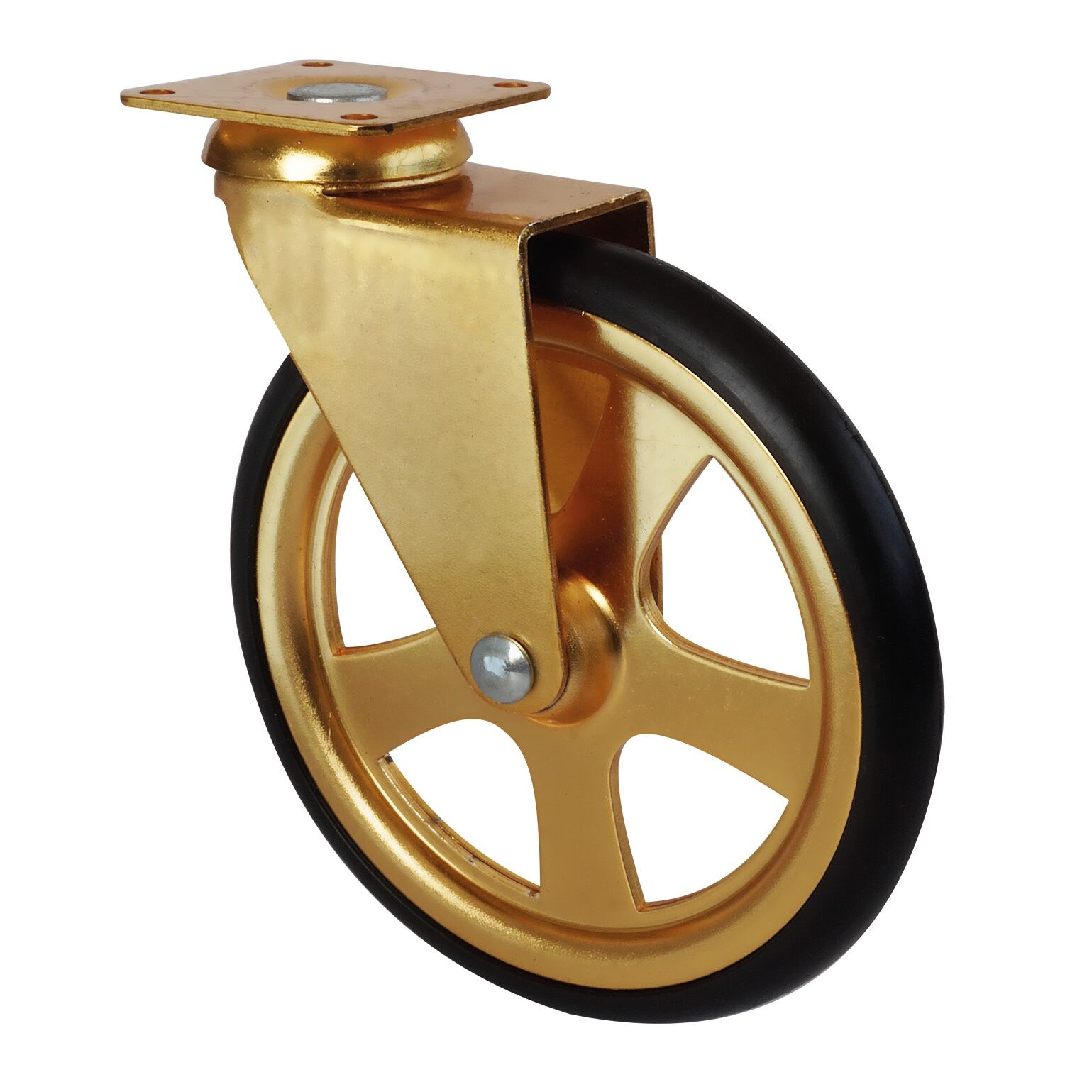 TABLALI SARI KAPLAMA SERVİS ARABASI TEKERİ