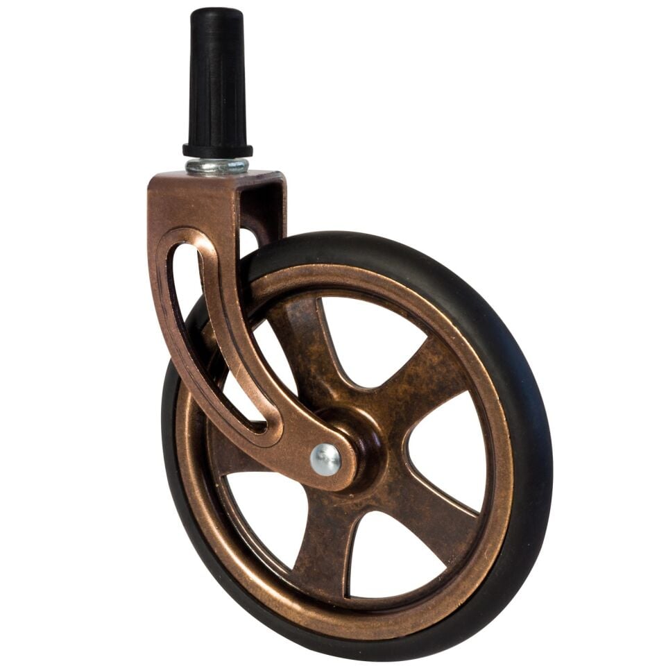 DÜBELLİ ANTİK KAPLAMA SERVİS ARABASI TEKERİ