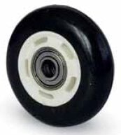 63 MM RULMANLI SİYAH YEDEK TEKER