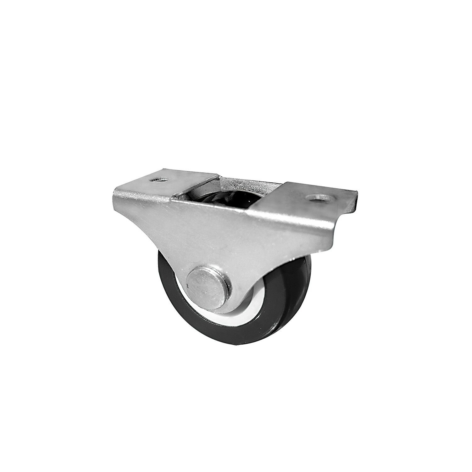 12'Lİ 30 MM SABİT SİYAH TPE KAPLAMALI TEKERLEK