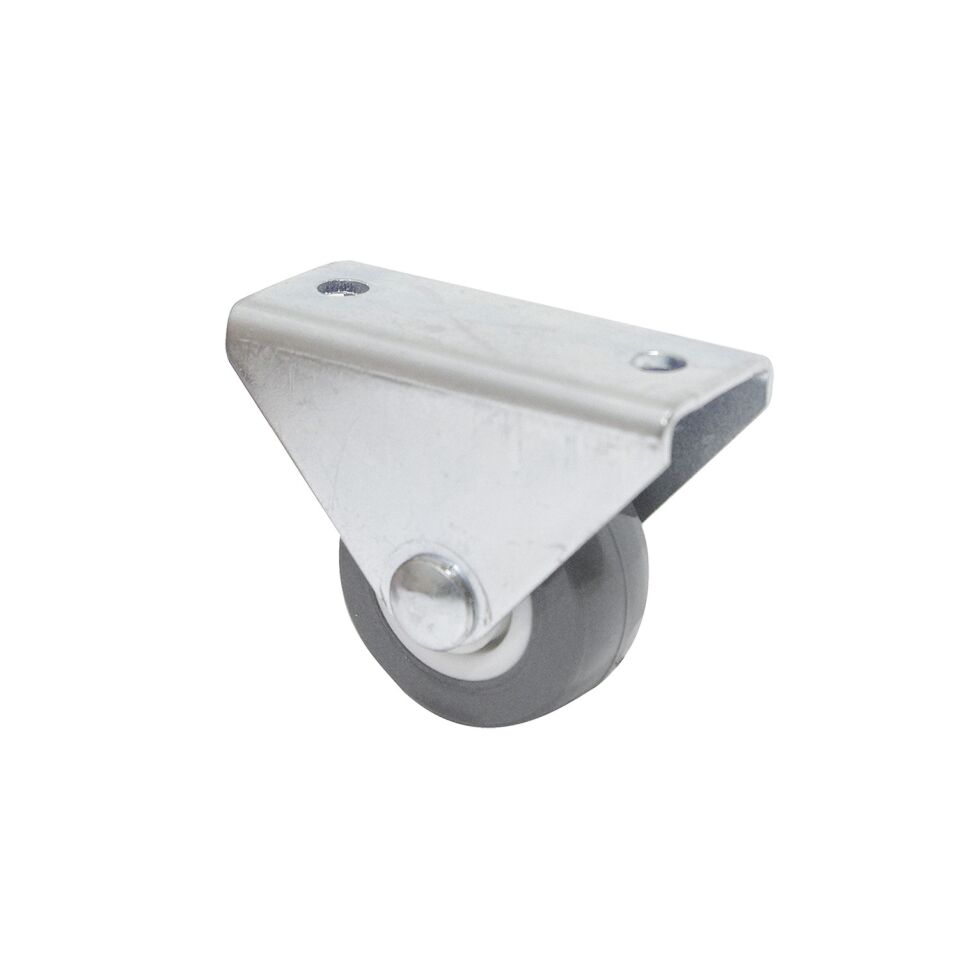 4'LÜ 30 MM SABİT ANTRASİT TPE KAPLAMALI TEKERLEK