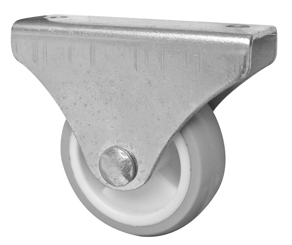 12'LU 38 MM SABİT GRİ TPE KAPLAMALI TEKERLEK