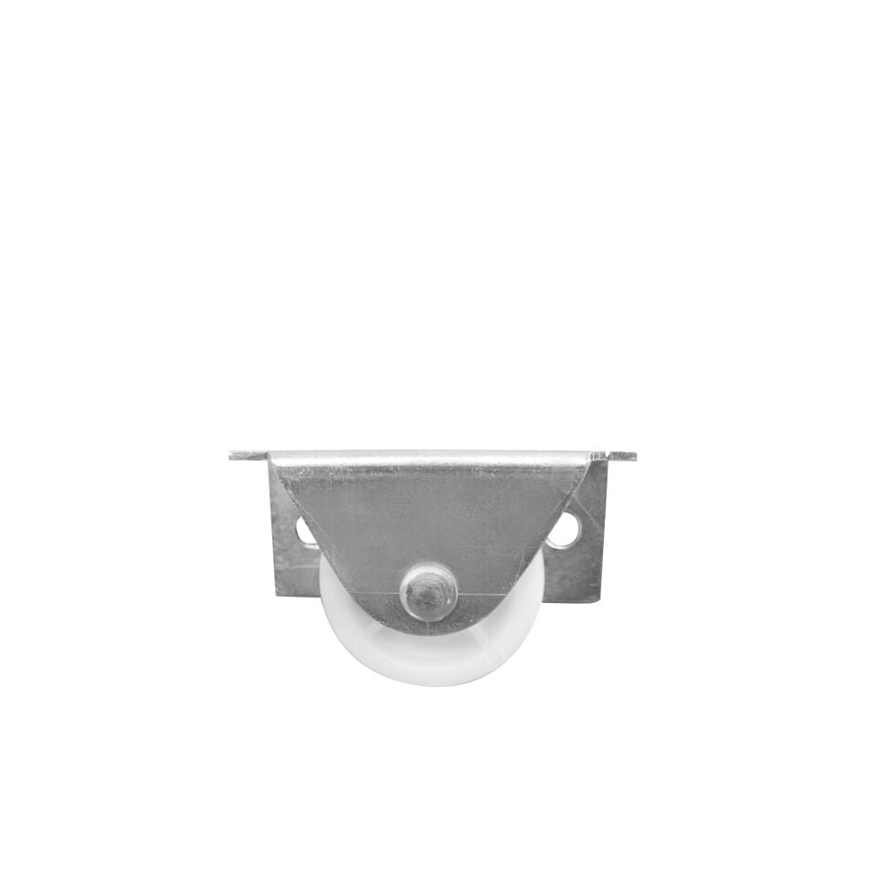 12'Lİ 38 MM SABİT YANDAN BAĞLANTILI BEYAZ TEKERLEK