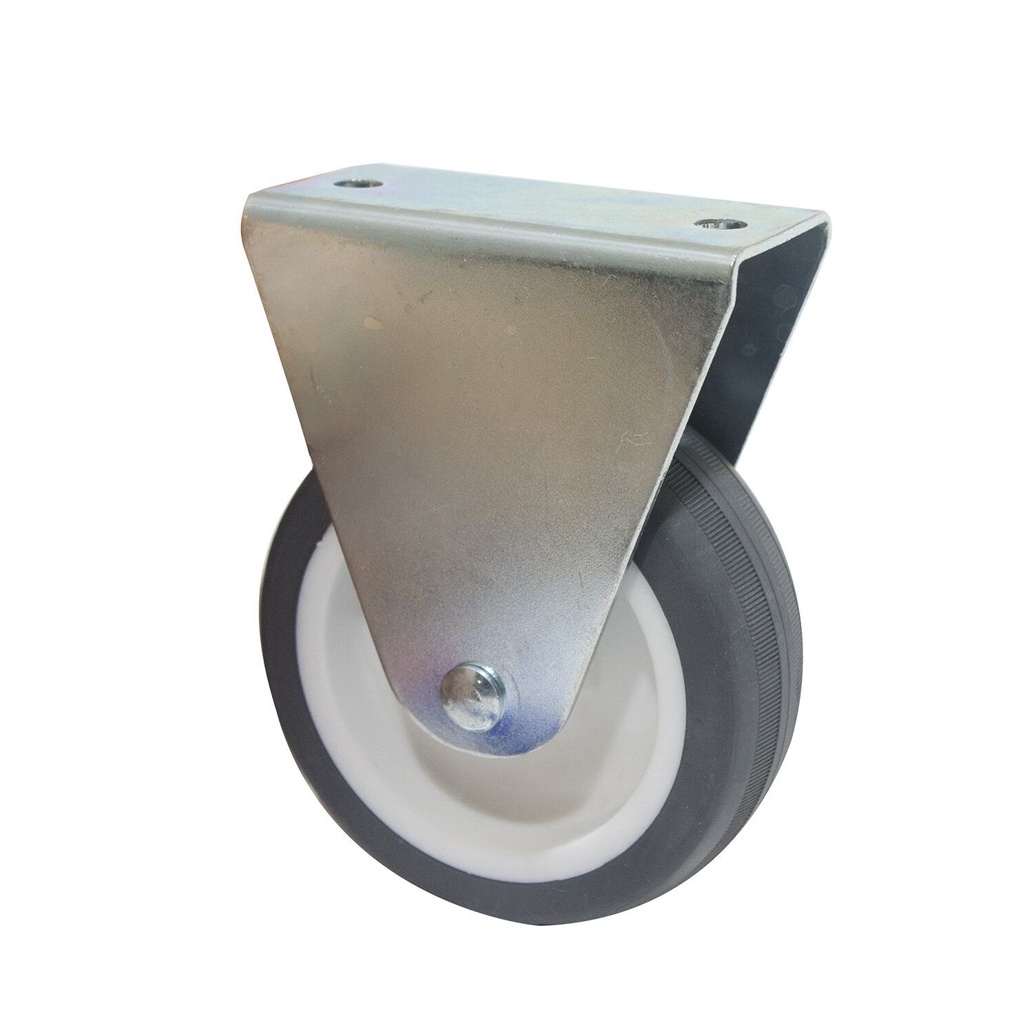 4'LÜ 75 MM SABİT ANTRASİT TPE KAPLAMALI TEKERLEK