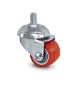 CİVATALI BİLYALI 35 MM TPE TURUNCU TEKERLEK