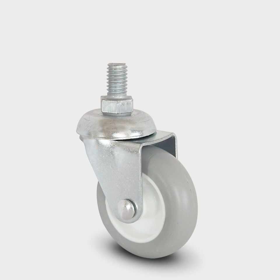 CİVATALI BİLYALI 50 MM GRİ TEKERLEK