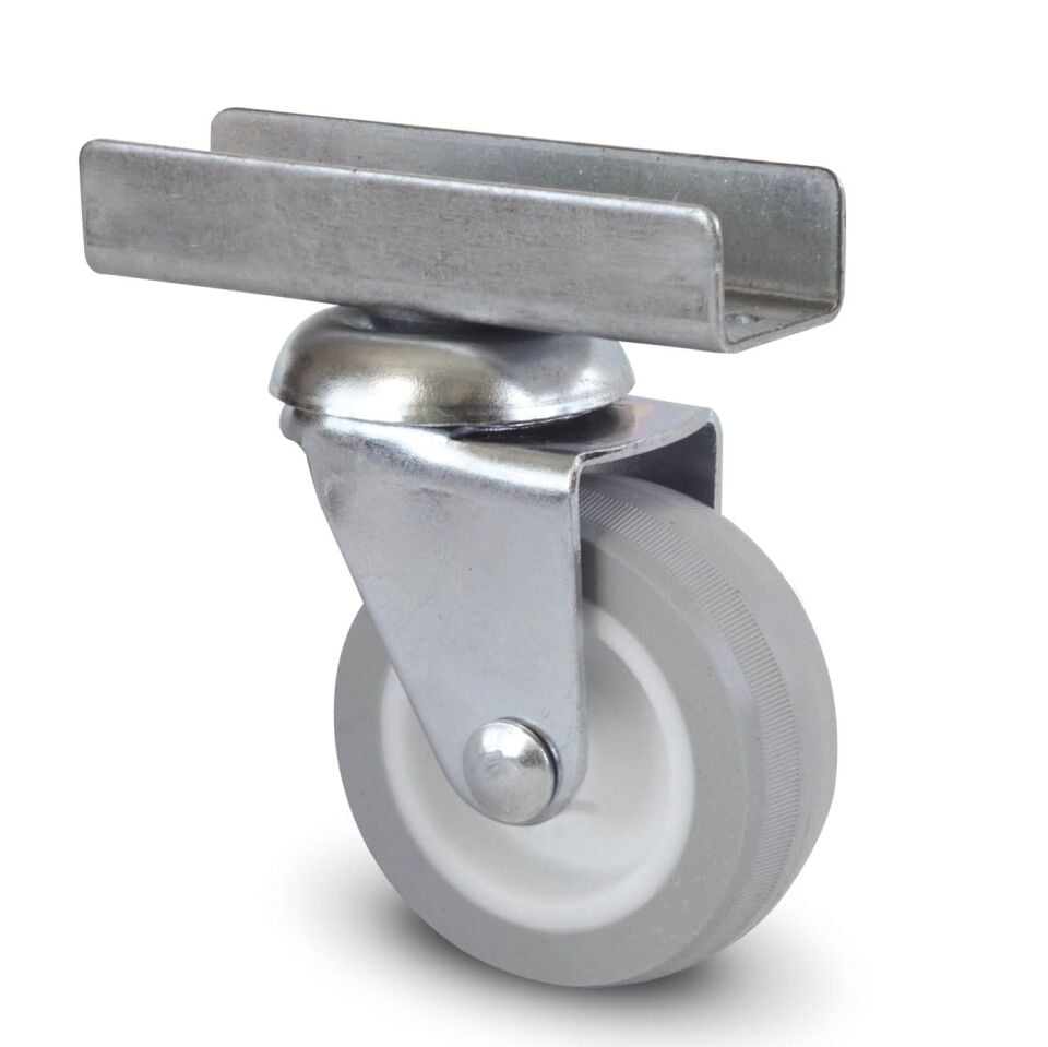 U TABLALI BİLYALI 50 MM GRİ TEKERLEK