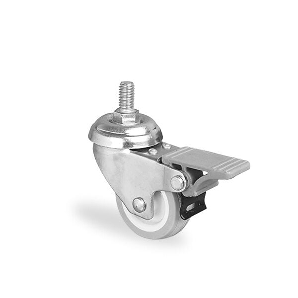 FRENLİ CİVATALI BİLYALI 50 MM GRİ TEKERLEK