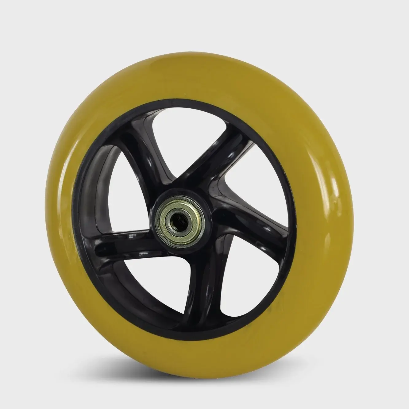 140 MM RULMANLI SARI TEKERLEK