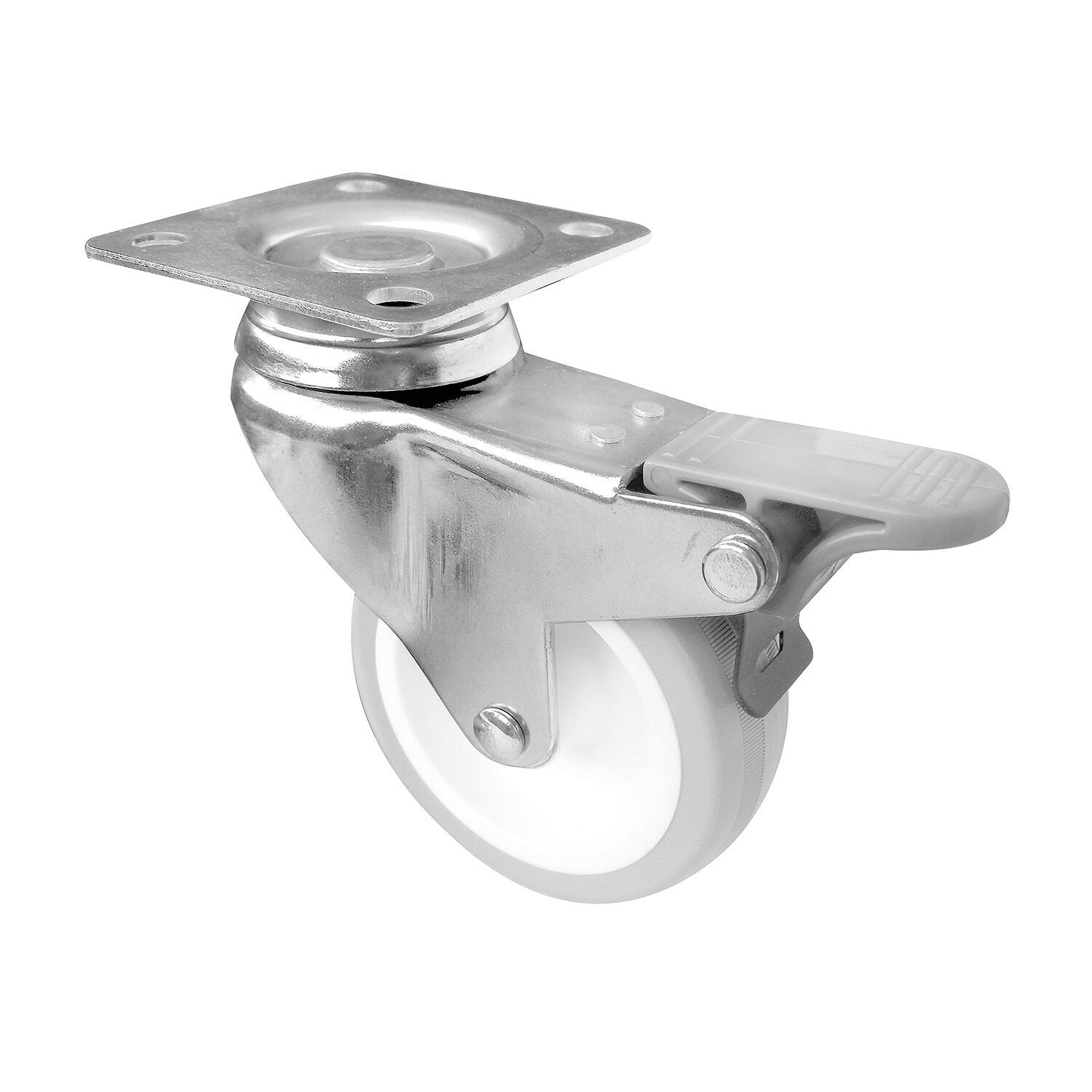 TABLALI BİLYALI 75 MM GRİ TEKERLEK FRENLİ